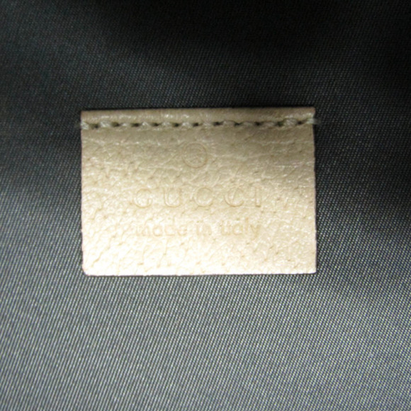 GUCCI White Leather Shoulder Bag - Picture 16 of 16